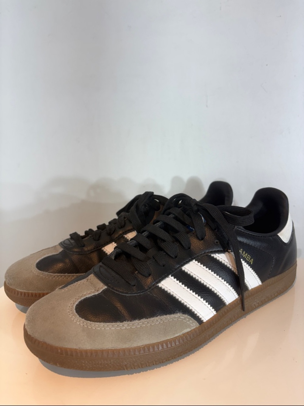 Adidas Originals Samba OG Black White Gum Sneakers Men’s 7.5/women’s 9.5